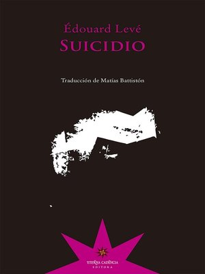 cover image of Suicidio